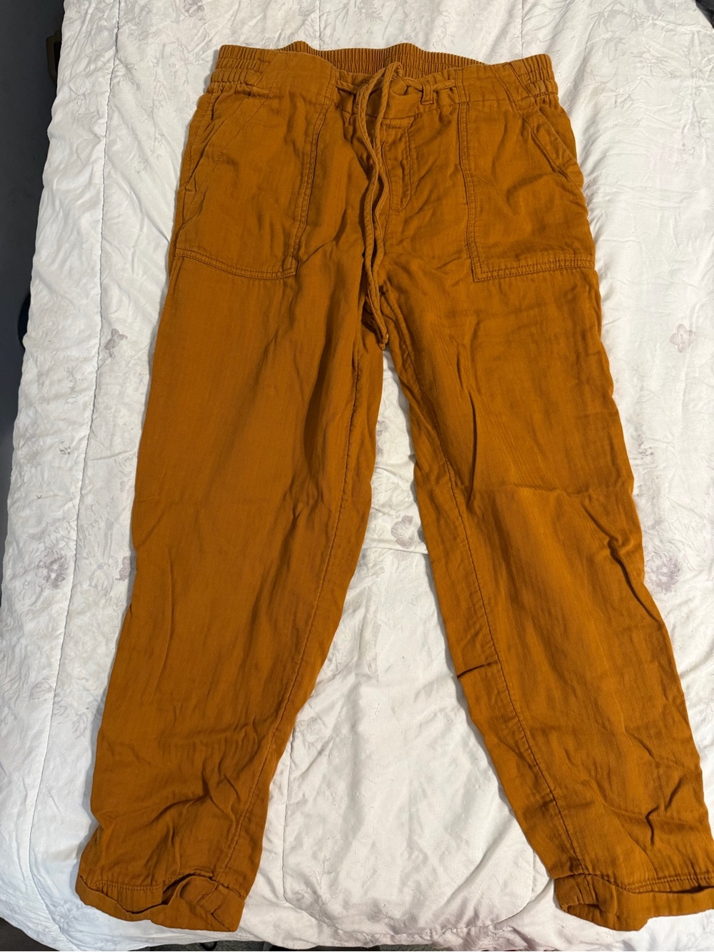 Old Navy Women’s Drawstring Joggers in Burnt Orange